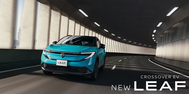 LEAF　すべてが驚き。NEW日産リーフ登場。NISSAN INTELLIGENT MOBILITY